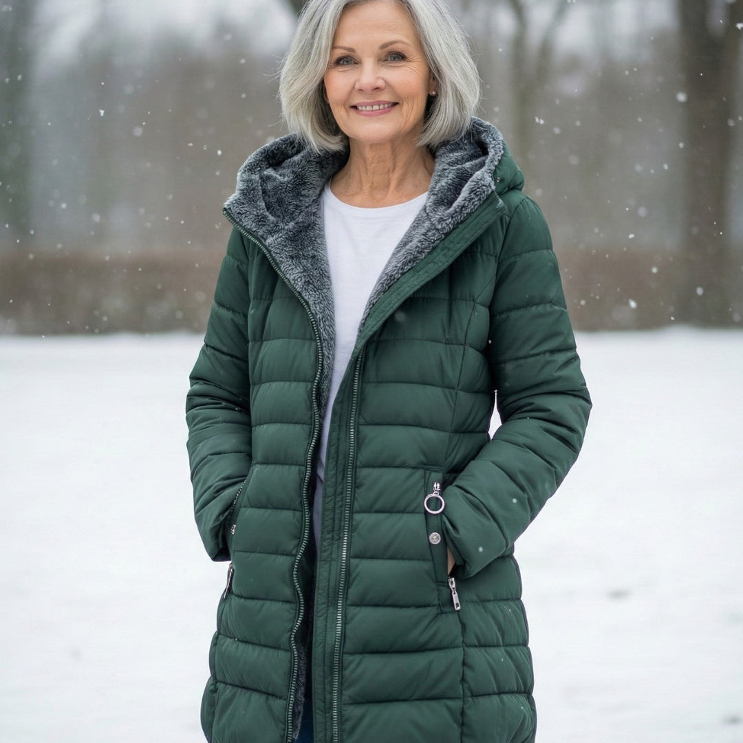 Aada™ | Puffer jakna sa flis podstavom
