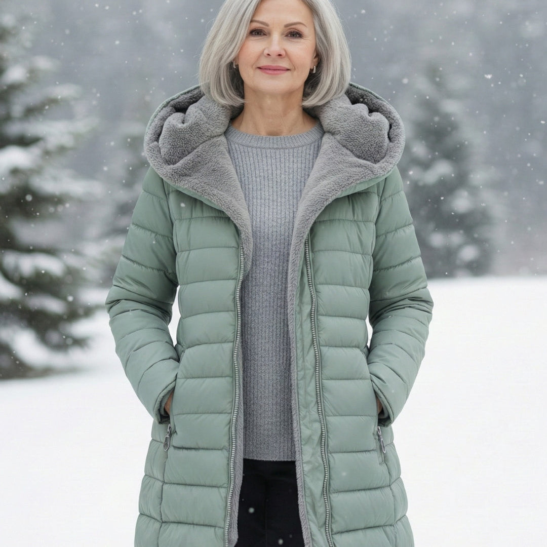 Aada™ | Puffer jakna sa flis podstavom