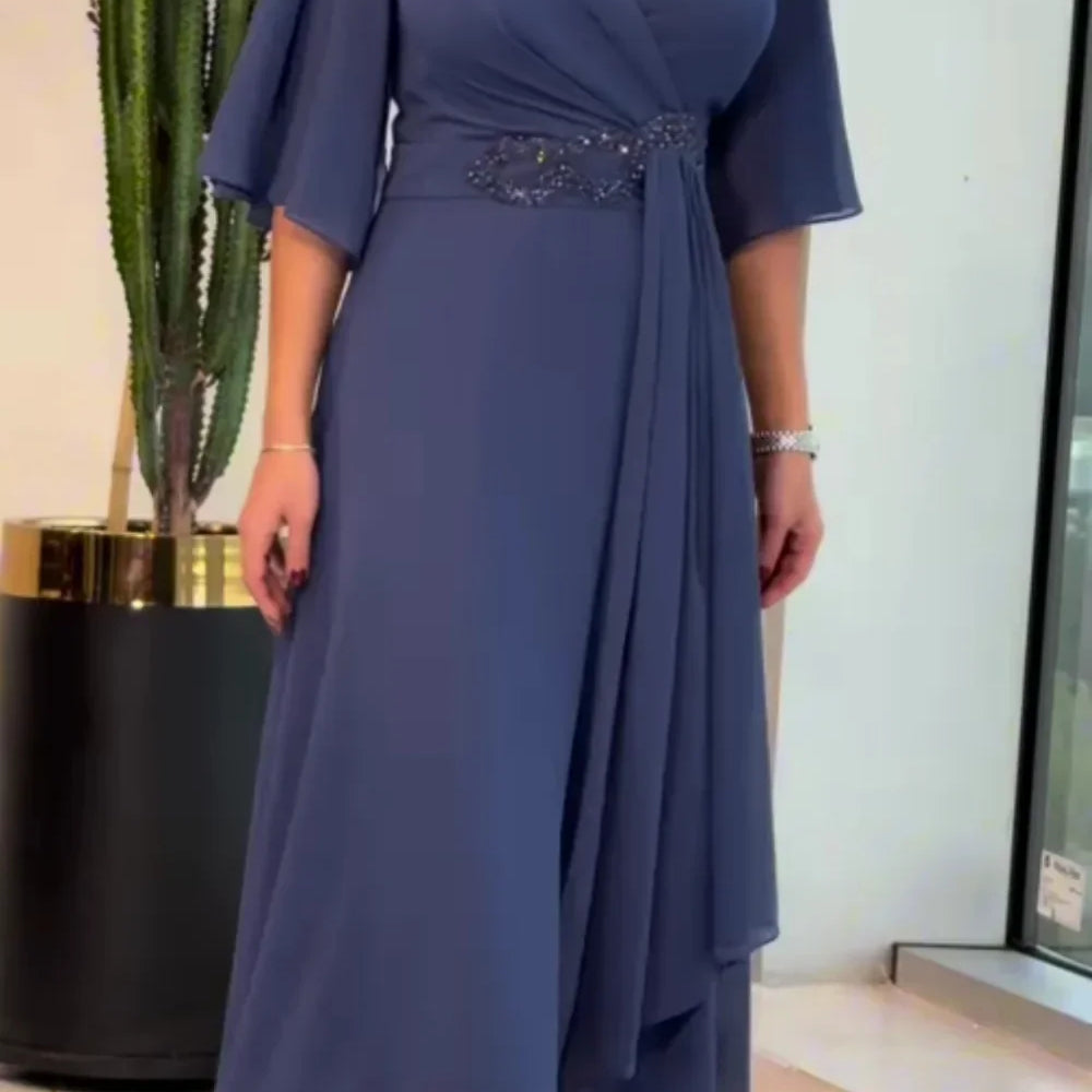 Ewelina | Elegantne dugačke šifonske haljine